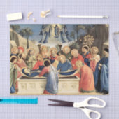Beerdigung der Jungfrau durch Fra Angelico Seidenpapier (Handwerk)