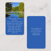 Beerdigung der Lebenslandschaft Beerdigungskarte Visitenkarte (Vorne/Hinten)