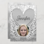 Beerdigung der lebenslangen Beerdigung Einladung (Vorne/Hinten)