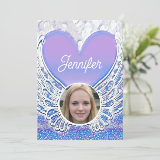 Beerdigung der lebenslangen Beerdigung Einladung (Stehend Vorderseite)