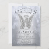 Beerdigung der lebenslangen Beerdigung Einladung (Rückseite)