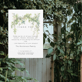 Beerdigung der Weinberge Danke