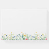 Beerdigung der Wildblume "In Love Memory" Gästebuch (Rückseite)