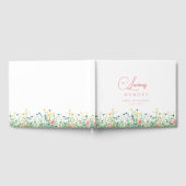 Beerdigung der Wildblume "In Love Memory" Gästebuch (Voll)