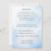 Beerdigung der Wolken anlässlich des Programms "Le Einladung (Rückseite)