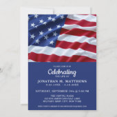 Beerdigung des amerikanischen Fotos "Life American Einladung (Rückseite)