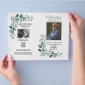 Beerdigung des Dienstorden zum Leben im Grünen Flyer (Hand)