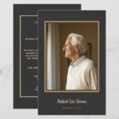 Beerdigung des eleganten Beige-Fotos und der Karls (Vorne/Hinten)