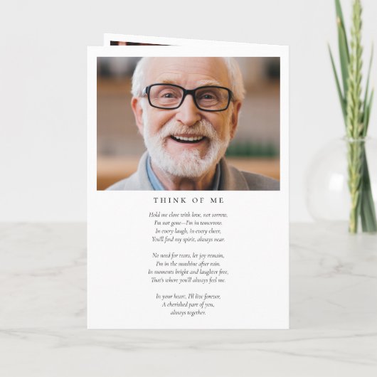 Beerdigung des Fotos Bergsee Programm (Rückseite)