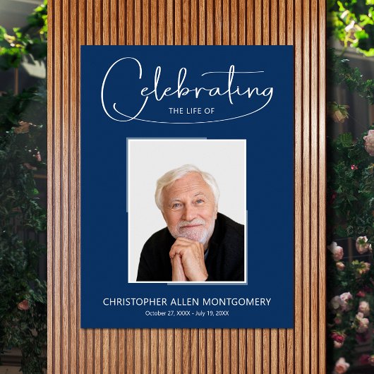 Beerdigung des Fotos der Lebensbeerdigung Poster