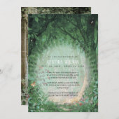 Beerdigung des Fotos des Lebens durch den verzaube Einladung (Vorne/Hinten)