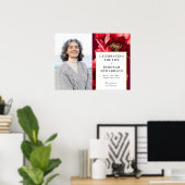 Beerdigung des Fotos durch Rote Flora Poster (Heimbüro)