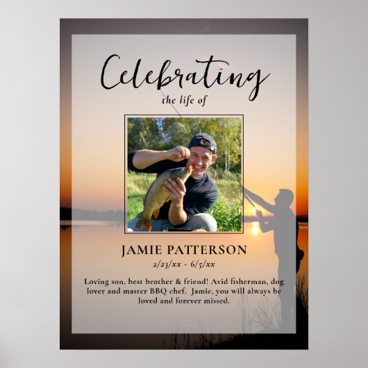 Beerdigung des Fotos Leben durch Fischer Poster (Vorne)