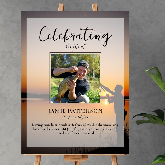 Beerdigung des Fotos Leben durch Fischer Poster