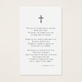 Beerdigung des Fotos Lebensbeerdigung (Rückseite)