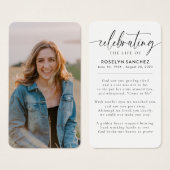 Beerdigung des Fotos Lebensdauer (Vorne & Hinten)