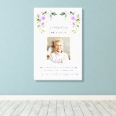 Beerdigung des Fotos Lebensjahr Leinwanddruck (Insitu (Holzboden))