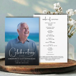 Beerdigung des Fotos Programm