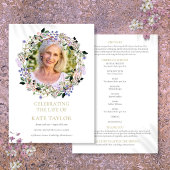 Beerdigung des Fotos von Lavendel Programm