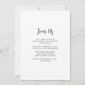 Beerdigung des Fotos zur Beerdigung von Leben Einladung (Rückseite)