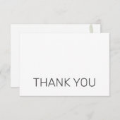 Beerdigung des Friedens im Grünen Vielen Dank Dankeskarte (Vorne/Hinten)