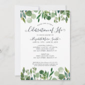 Beerdigung des Gedenkens zur Beerdigung des Lebens Einladung (Vorderseite)