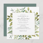 Beerdigung des Gedenkens zur Beerdigung des Lebens Einladung (Vorne/Hinten)