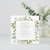 Beerdigung des Gedenkens zur Beerdigung des Lebens Einladung (Stehend Vorderseite)