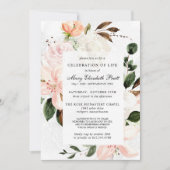 Beerdigung des Gedenkens zur Beerdigung des Lebens Einladung (Vorderseite)