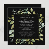 Beerdigung des Gedenkens zur Beerdigung des Lebens Einladung (Vorne/Hinten)