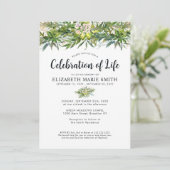 Beerdigung des Gedenkens zur Beerdigung von Lebens Einladung (Stehend Vorderseite)