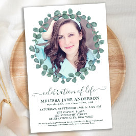 Beerdigung des Grüns Foto Feier des Lebens