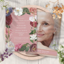 Beerdigung des Lebens Beerdigung Rosa Rose Foto