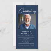 Beerdigung des Lebens Beerdigung Telefoneinladung Ankündigung (Vorderseite)