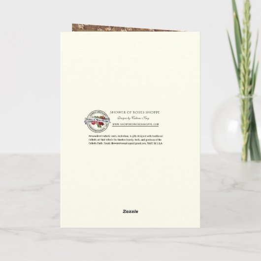 Beerdigung des Lebens Danke Religious (Rückseite)