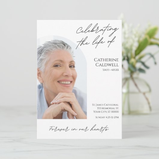 Beerdigung des Lebens der Beerdigung des modernen  Programm (Stehend Vorderseite)