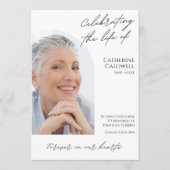 Beerdigung des Lebens der Beerdigung des modernen Programm (Vorderseite)