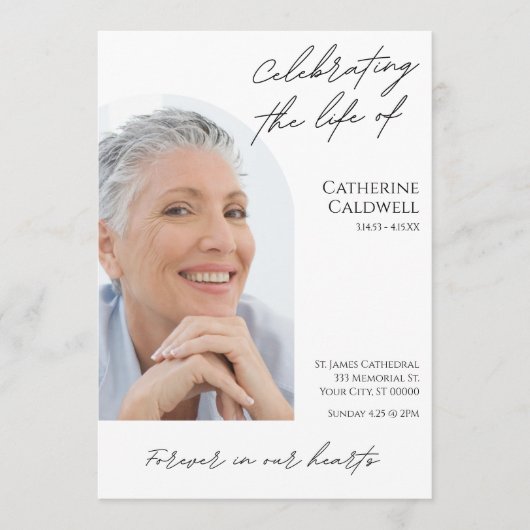 Beerdigung des Lebens der Beerdigung des modernen Programm (Vorderseite)