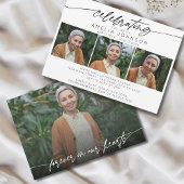 Beerdigung des Lebens der Collage Collage Einladung