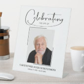 Beerdigung des Lebens der Gedenkstätte zum Foto Sockelschild (In Situ)