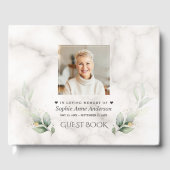 Beerdigung des Lebens Foto-Beerdigung Gästebuch (Vorderseite)