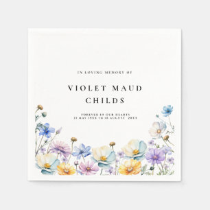 Beerdigung des Lebens Serviette