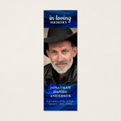 Beerdigung des Lesezeichens zur Beerdigung des Leb (Vorderseite)