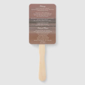 Beerdigung des Ozeans für das Gedächtnis Fächer (Rückseite)