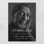 Beerdigung des Programms zur Beerdigung des Fotos Programm (Vorderseite)