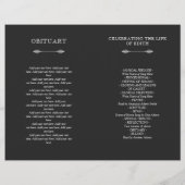 Beerdigung des Programms zur Beerdigung des Lebens (Rückseite)