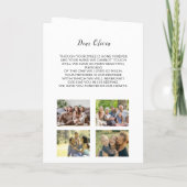 Beerdigung des Programms zur Beerdigung des Lebens Programm (Rückseite)