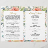 Beerdigung des Rosenprogramms in Rosa Rose | Diens (Rückseite)