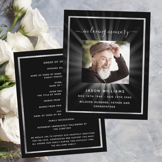 Beerdigung des Schwarz-weißen Fotos