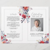 Beerdigung durch die Rote Flora und ihr Programm z Flyer (Vorne)